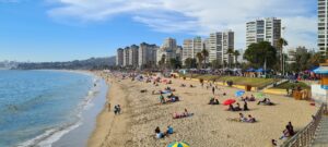 Viña del Mar to Reñaca path